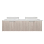Load image into Gallery viewer, Kliff Fluted Wood Grain Vanity Coastal Oak
