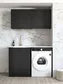 Load image into Gallery viewer, Laundry Kit 1305B Byron/Bondi Black Oak with Natural Carrara Marble Top
