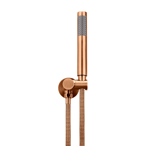 ROUND SHOWER ON BRACKET