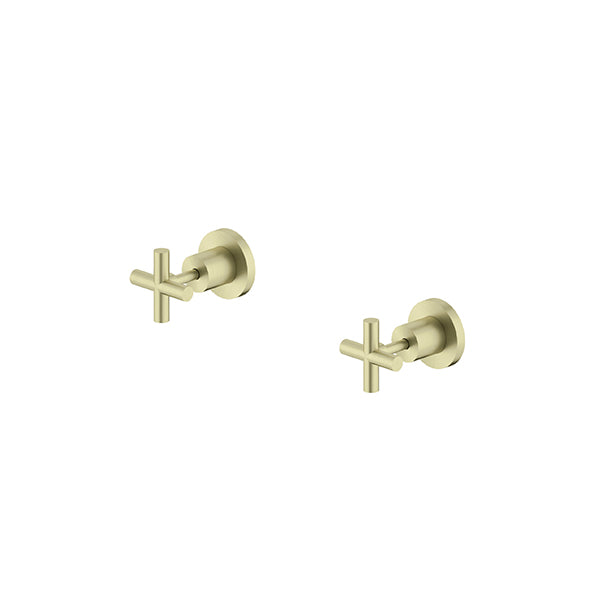 X PLUS WALL TOPS ASSEMBLY BRUSHED GOLD