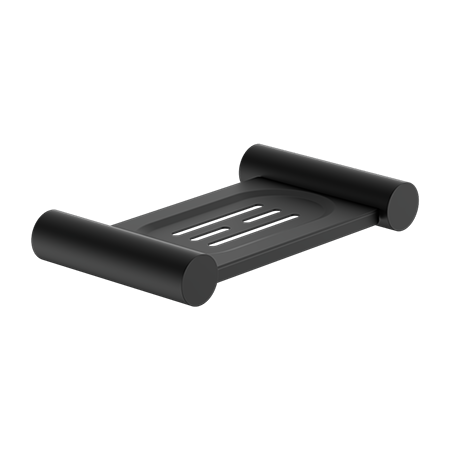 NEW MECCA SOAP DISH HOLDER MATTE BLACK