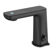 CLAUDIA SENSOR MIXER WITH BLACK TOP DISPLAY MATTE BLACK