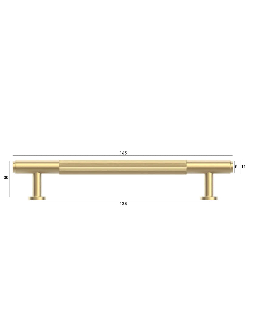 Soho Brushed Brass Handle