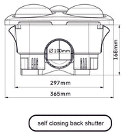 BathLux4 White  4 HEAT 3 IN 1 BATHROOM HEATER