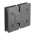 Load image into Gallery viewer, 180 DEGREE GLASS TO GLASS SHOWER HINGE 10MM GLASS GUN METAL
