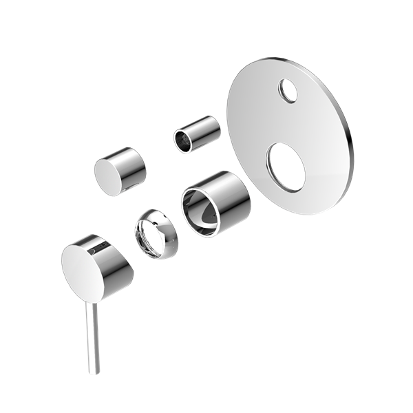 DOLCE SHOWER MIXER WITH DIVERTOR TRIM KITS ONLY CHROME