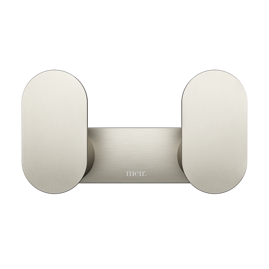 Curvae Double Robe Hook