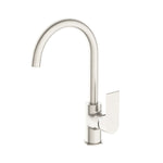 Load image into Gallery viewer, BIANCA KTICHEN MIXER GOOSENECK SPOUT BRUSHED NICKEL
