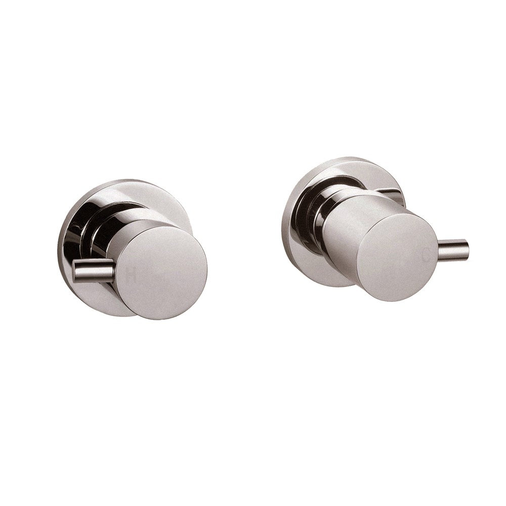 Pentro Shower Taps brushed nickel