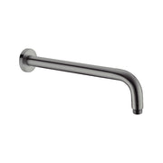 ROUND SHOWER ARM 330MM LENGTH GRAPHITE