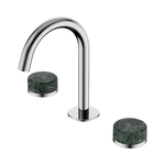 Load image into Gallery viewer, Serenity Basin Set Arc Spout With Verde Alpi Handle Chrome
