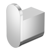 BIANCA ROBE HOOK CHROME