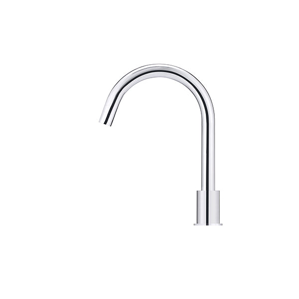 Round Hob Mounted Swivel Spout - Polished Chrome