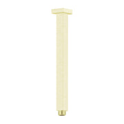 SQUARE CEILING ARM 300MM LENGTH BRUSHED GOLD