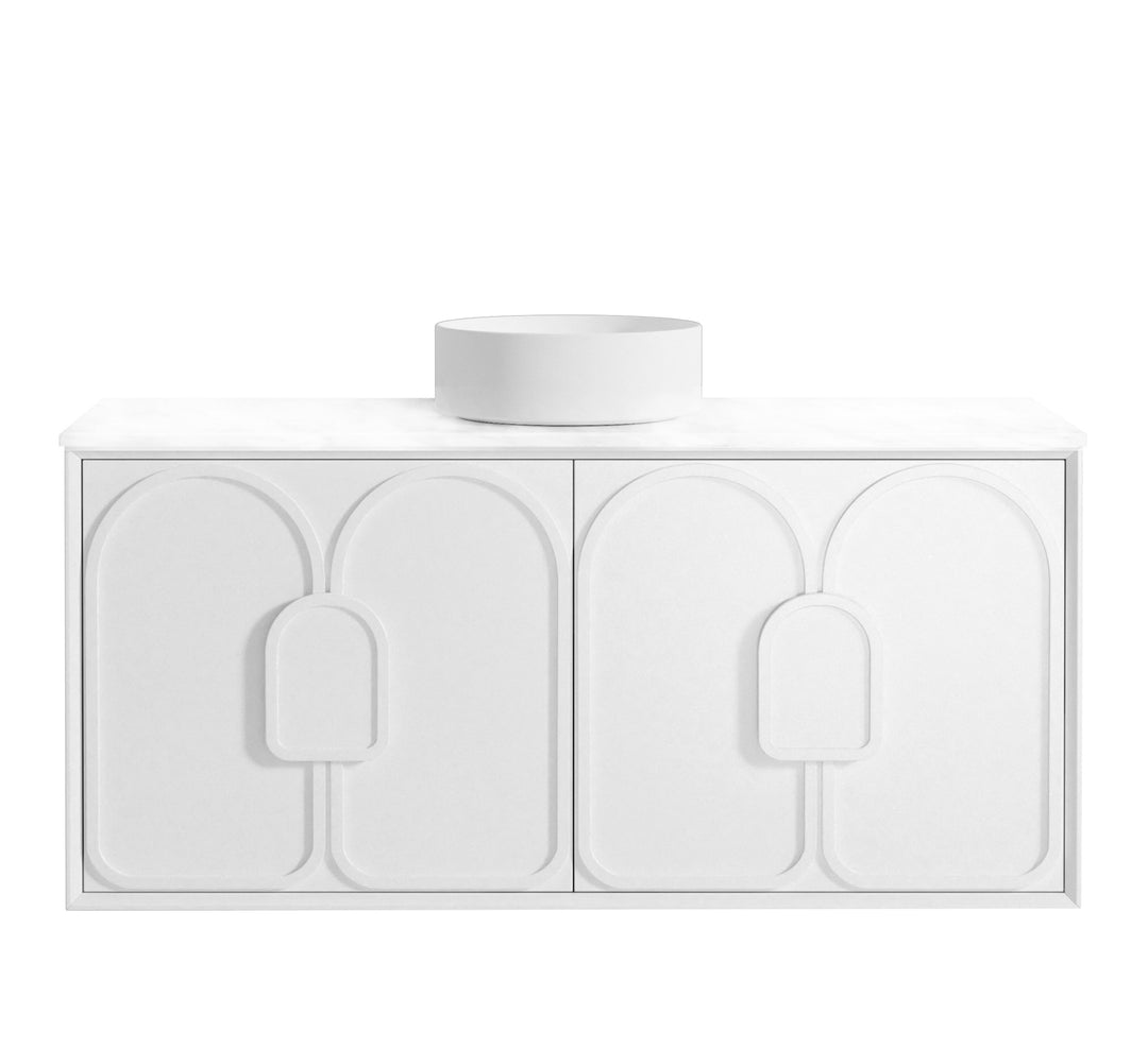 Laguna White Wall Hung Vanity