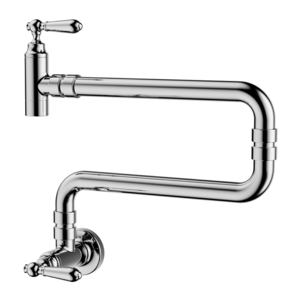 YORK WALL MOUNTED POT FILLER CHROME
