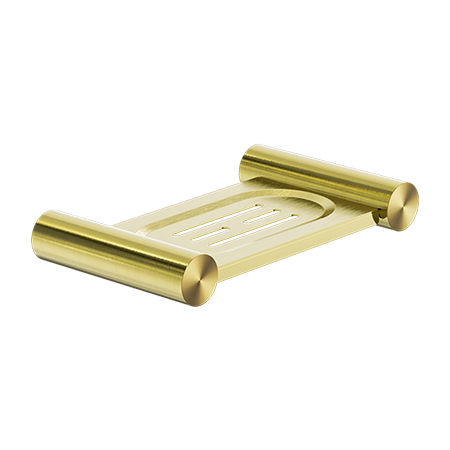 NEW MECCA SOAP DISH HOLDER BRUSHED GOLD