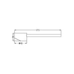 Load image into Gallery viewer, DOLCE CARE HANDLE ONLY HANDLE UP MATTE BLACK
