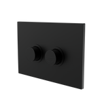Load image into Gallery viewer, RAISED DISABLED CARE PNEUMATIC FLUSH BUTTONS PLATE DDA COMPLIANT  MATTE BLACK
