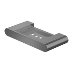 Load image into Gallery viewer, BIANCA SOAP DISH HOLDER GUN METAL
