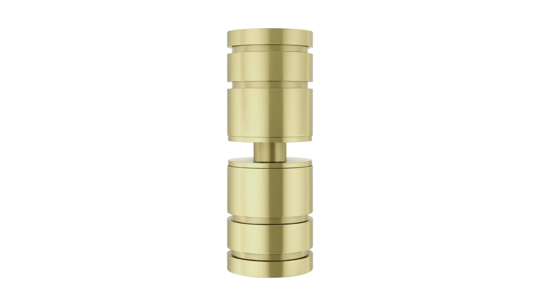 Shower Door Round Handle - PVD Tiger Bronze