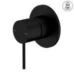 Load image into Gallery viewer, MECCA SHOWER MIXER 80MM PLATE MATTE BLACK
