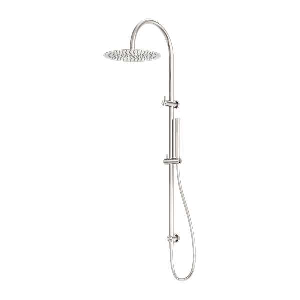Zen SS316L Twin Shower Brushed Nickel