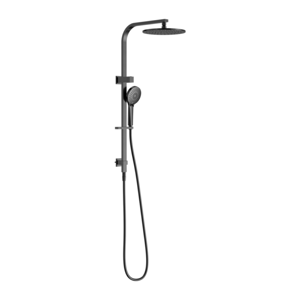 BIANCA TWIN SHOWER GUN METAL