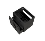 Load image into Gallery viewer, Laguna Black American Oak Wall Hung Vanity
