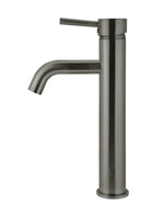 Load image into Gallery viewer, Round Tall Curved Basin Mixer - Shadow
