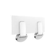 MECCA CARE SHOWER SEAT 960X30MM CHROME