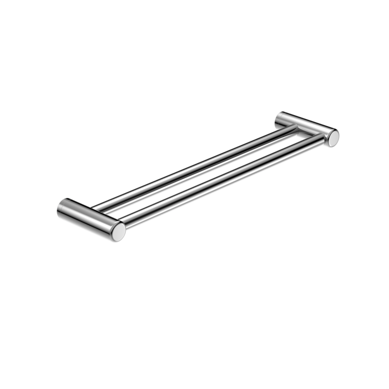 MECCA CARE 25MM DOUBLE TOWEL GRAB RAIL 900MM CHROME