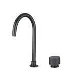 Load image into Gallery viewer, MOON - Brushed Gun Metal Grey Swivel Basin Mixer
