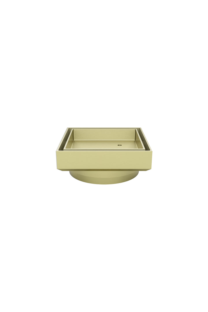 Shower Waste with Tile Insert - PVD Tiger Bronze