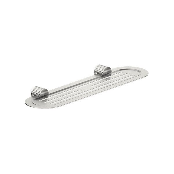 OPAL METAL SHOWER SHELF BRUSHED NICKEL