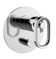 Components S/B w Diverter Thin Trim - Industrial Handle