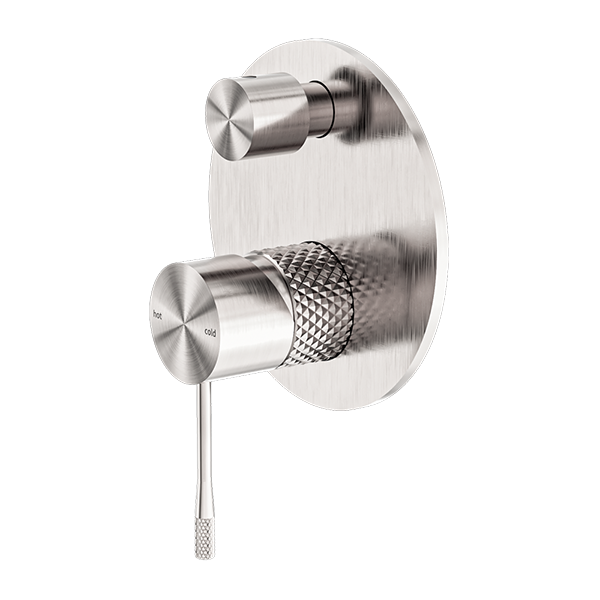 OPAL SHOWER MIXER WITH DIVERTOR BRUSHED NICKEL