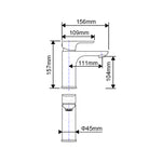 Load image into Gallery viewer, VOG Series Gun Metal Grey Basin Mixer
