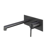 Load image into Gallery viewer, CADDENCE Series Brushed Gun Metal Grey Wall Mixer with Spout
