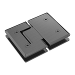 Load image into Gallery viewer, 180 DEGREE GLASS TO GLASS SHOWER HINGE 10MM GLASS GUN METAL
