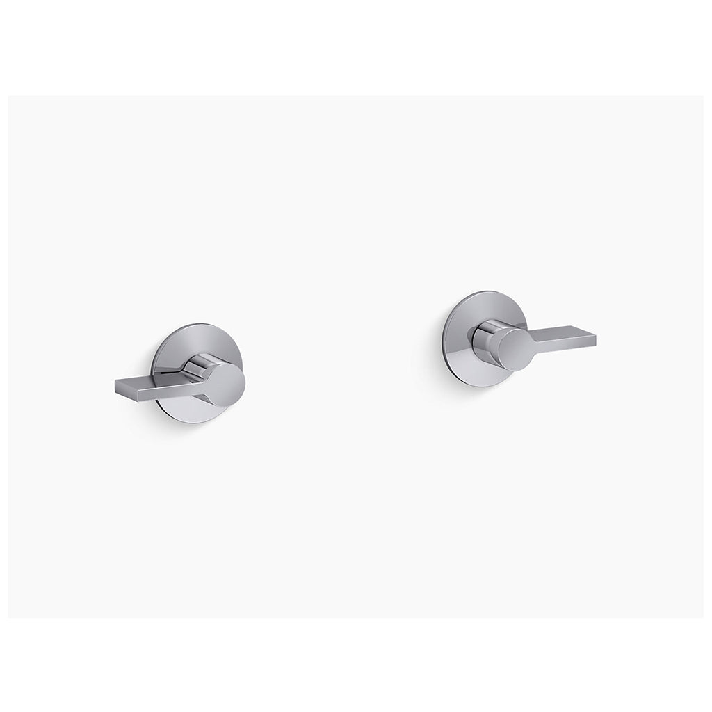 Components Wall Mount Dual Handles - Lever Trim