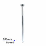 Load image into Gallery viewer, Round Chrome Ceiling Shower Arm 600mm
