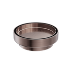 Load image into Gallery viewer, 130MM ROUND TILE INSERT FLOOR WASTE 100MM OUTLET BRUSHED BRONZE

