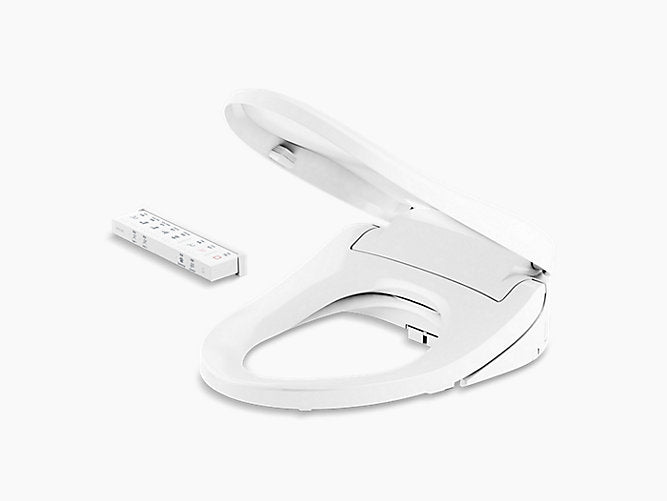 Reach II Wall Faced Toilet with Kohler C3-255 Bidet Seat