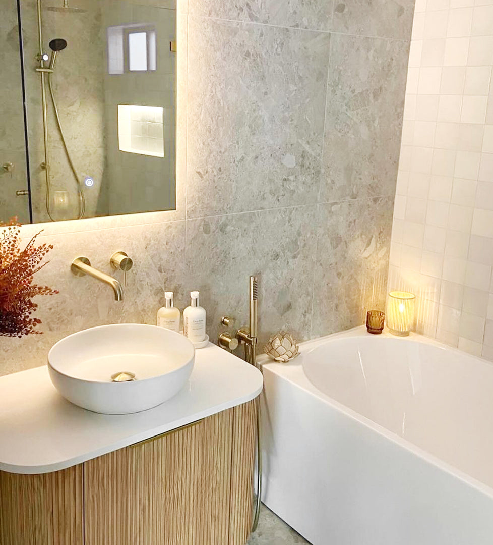 Bondi Woodland Oak Wall Hung Vanity