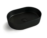 Load image into Gallery viewer, Quay Oval 500x340x120 Matte Black Basin
