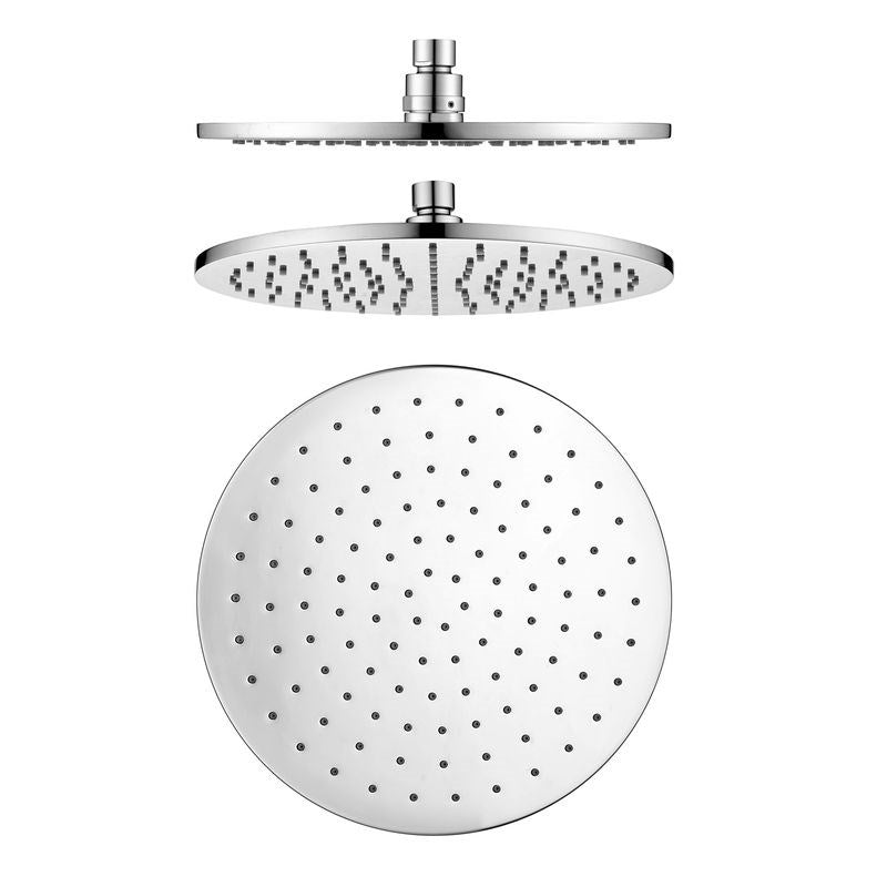 Round Chrome Shower Head 250mm(Brass)