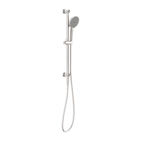OPAL SHOWER RAIL WITH AIR SHOWER II BRUSHED NICKEL