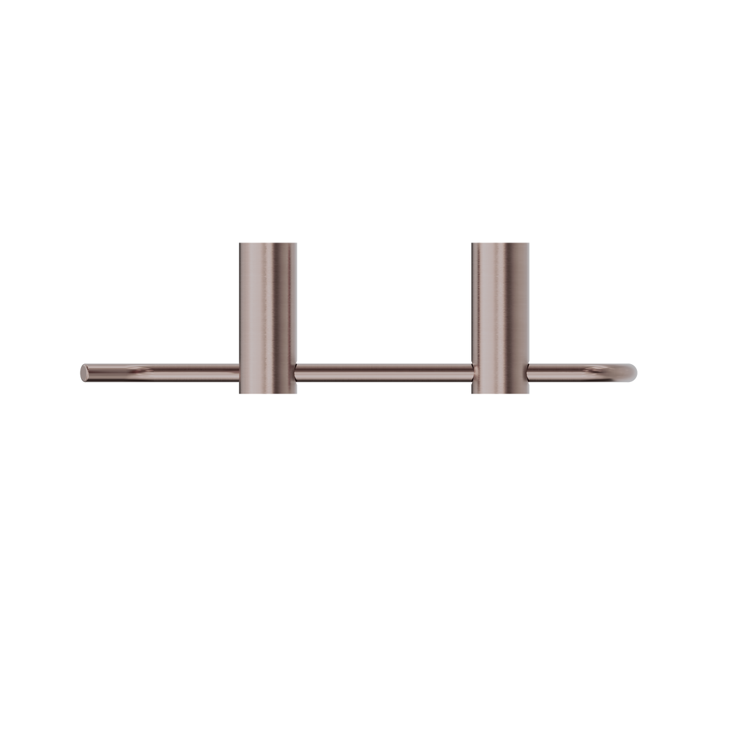 NEW MECCA HAND TOWEL RAIL BRUSHED BRONZE