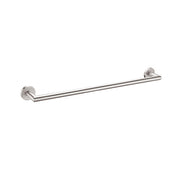 DOLCE SINGLE TOWEL RAIL 700MM BRUSHED NICKEL